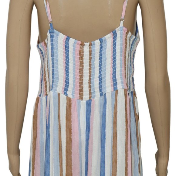 Old Khaki O Topaz Striped Jumpsuit Assorted Printed NWT L 16 - Picture 6 of 6